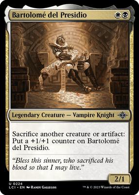 Bartolome del Presidio card from The Lost Caverns of Ixalan