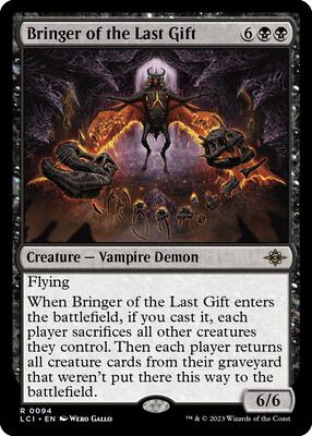 Bringer of the Last Gift card from The Lost Caverns of Ixalan