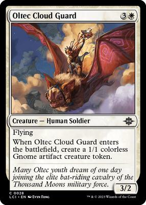 Oltec Cloud Guard card from The Lost Caverns of Ixalan
