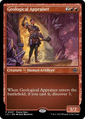 Geological Appraiser card from Promo Pack: The Lost Caverns of Ixalan