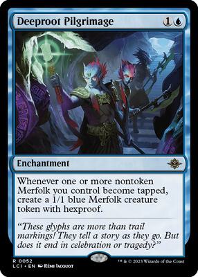 Deeproot Pilgrimage card from The Lost Caverns of Ixalan