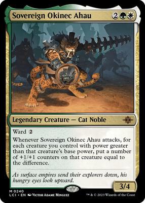 Sovereign Okinec Ahau card from The Lost Caverns of Ixalan