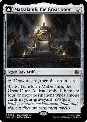 Matzalantli, the Great Door card from The Lost Caverns of Ixalan