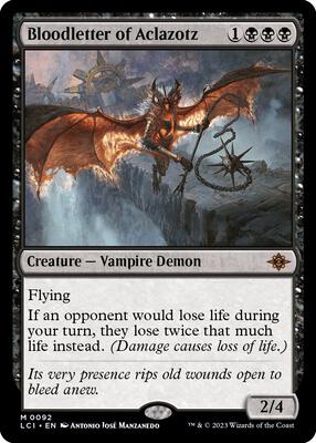 Bloodletter of Aclazotz card from The Lost Caverns of Ixalan