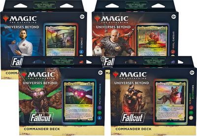 Universes Beyond: Fallout Commander Deck Case card from Universes Beyond: Fallout