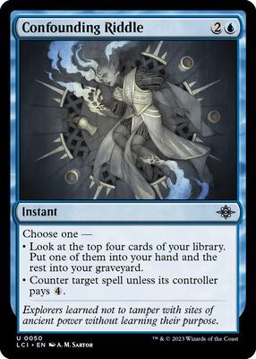 Confounding Riddle card from The Lost Caverns of Ixalan