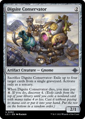 Digsite Conservator card from The Lost Caverns of Ixalan