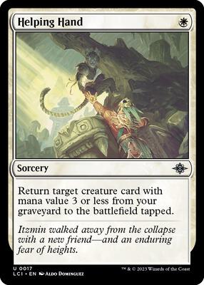 Helping Hand card from The Lost Caverns of Ixalan