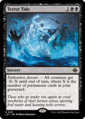 Terror Tide card from The Lost Caverns of Ixalan
