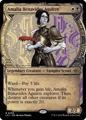 Amalia Benavides Aguirre (Showcase) card from The Lost Caverns of Ixalan