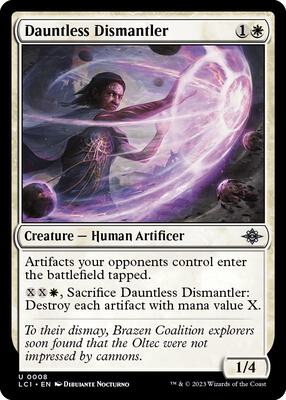 Dauntless Dismantler card from The Lost Caverns of Ixalan