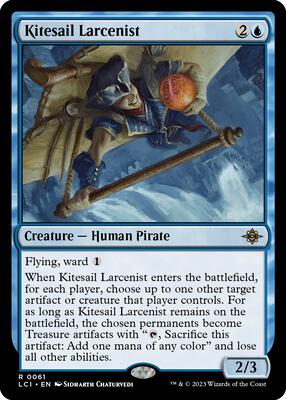 Kitesail Larcenist card from The Lost Caverns of Ixalan