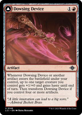 Dowsing Device card from The Lost Caverns of Ixalan
