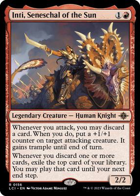 Inti, Seneschal of the Sun card from The Lost Caverns of Ixalan