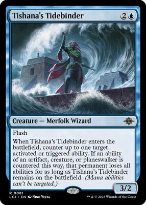 Tishana's Tidebinder card from The Lost Caverns of Ixalan