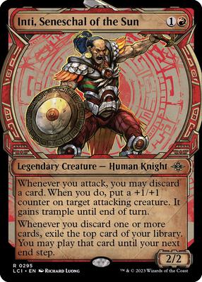 Inti, Seneschal of the Sun (Showcase) card from The Lost Caverns of Ixalan