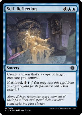 Self-Reflection card from The Lost Caverns of Ixalan