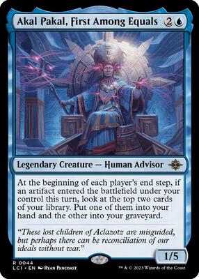 Akal Pakal, First Among Equals card from The Lost Caverns of Ixalan