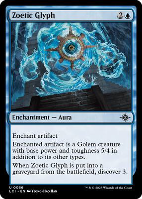 Zoetic Glyph card from The Lost Caverns of Ixalan