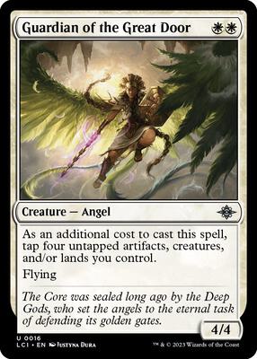 Guardian of the Great Door card from The Lost Caverns of Ixalan