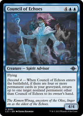 Council of Echoes card from The Lost Caverns of Ixalan