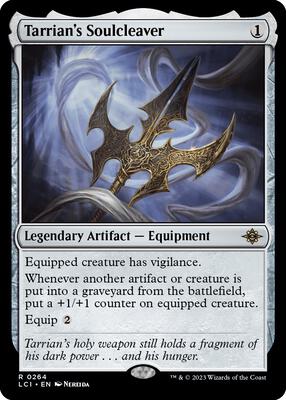 Tarrian's Soulcleaver card from The Lost Caverns of Ixalan