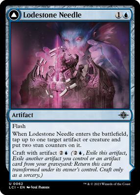 Lodestone Needle card from The Lost Caverns of Ixalan