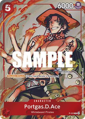 Portgas.D.Ace (CS 2023 Event Pack) card from One Piece Promotion Cards