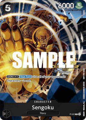 Sengoku (CS 2023 Event Pack) card from One Piece Promotion Cards