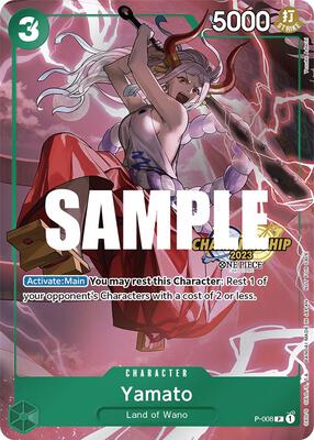 Yamato (CS 2023 Celebration Pack) card from One Piece Promotion Cards