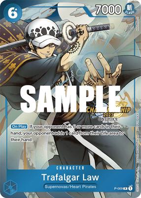 Trafalgar Law (CS 2023 Celebration Pack) card from One Piece Promotion Cards
