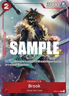 Brook (CS 2023 Celebration Pack) card from One Piece Promotion Cards
