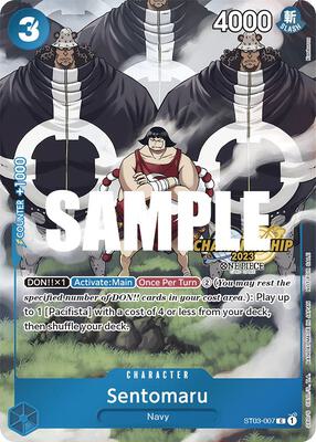 Sentomaru (CS 2023 Celebration Pack) card from One Piece Promotion Cards