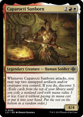 Caparocti Sunborn card from The Lost Caverns of Ixalan