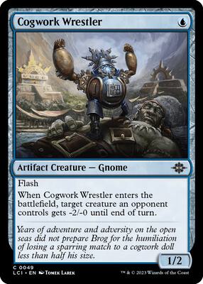 Cogwork Wrestler card from The Lost Caverns of Ixalan