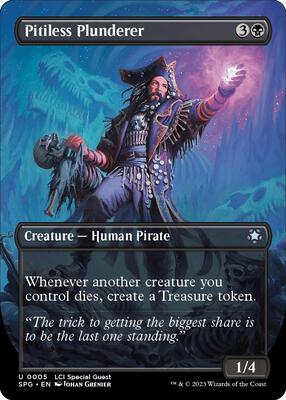 Pitiless Plunderer (Borderless) card from Special Guests