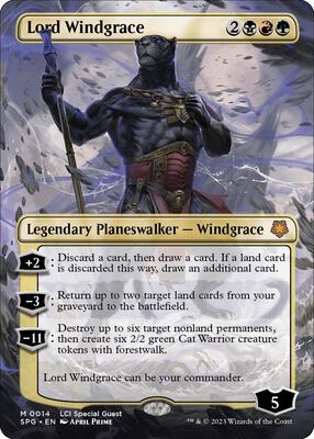 Lord Windgrace (Borderless) card from Special Guests