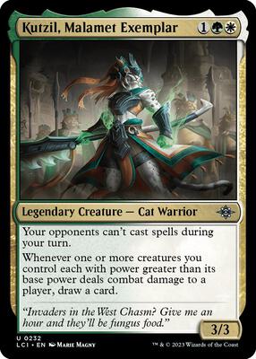 Kutzil, Malamet Exemplar card from The Lost Caverns of Ixalan