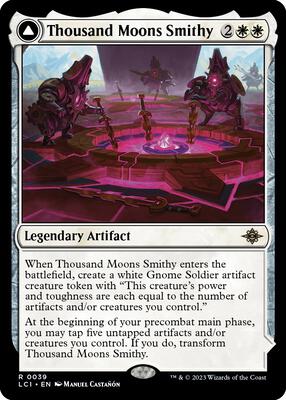 Thousand Moons Smithy card from The Lost Caverns of Ixalan