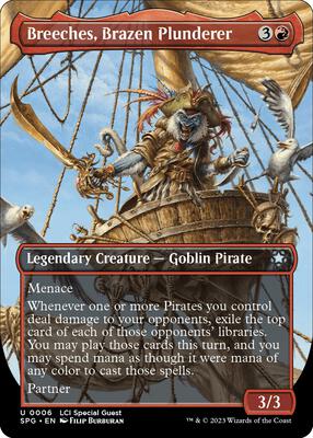 Breeches, Brazen Plunderer (Borderless) card from Special Guests