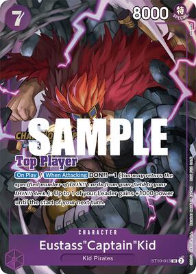 Eustass"Captain"Kid (CS 2023 Top Players Pack) card from One Piece Promotion Cards
