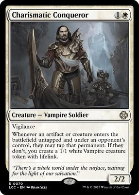 Charismatic Conqueror card from Commander: The Lost Caverns of Ixalan