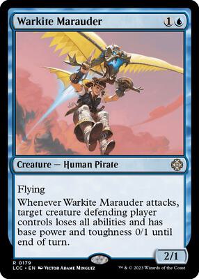 Warkite Marauder card from Commander: The Lost Caverns of Ixalan