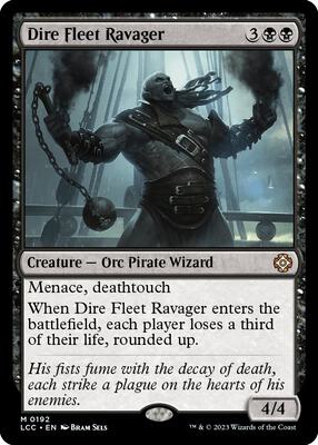 Dire Fleet Ravager card from Commander: The Lost Caverns of Ixalan