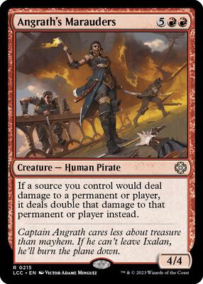 Angrath's Marauders card from Commander: The Lost Caverns of Ixalan