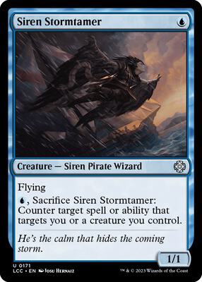 Siren Stormtamer card from Commander: The Lost Caverns of Ixalan