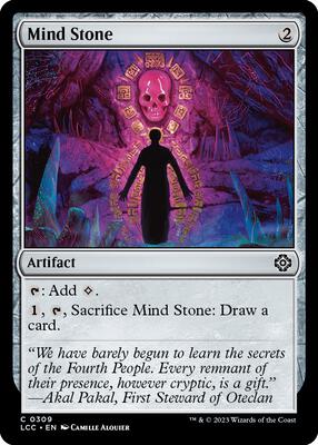 Mind Stone card from Commander: The Lost Caverns of Ixalan