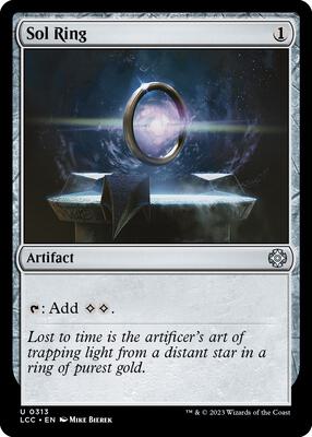 Sol Ring card from Commander: The Lost Caverns of Ixalan