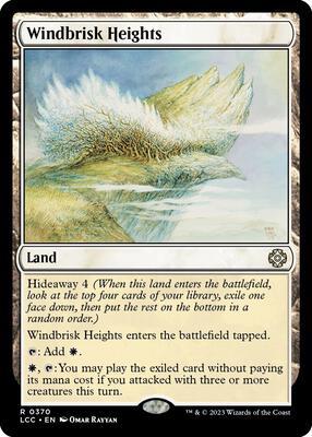 Windbrisk Heights card from Commander: The Lost Caverns of Ixalan
