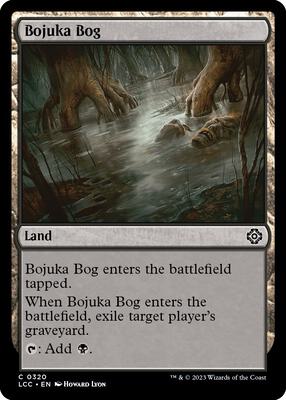 Bojuka Bog card from Commander: The Lost Caverns of Ixalan